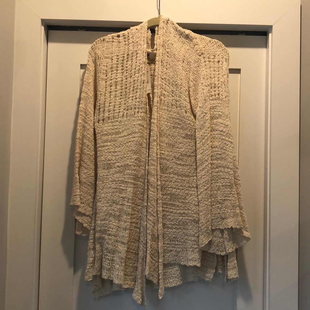 Free People Crochet Sweater